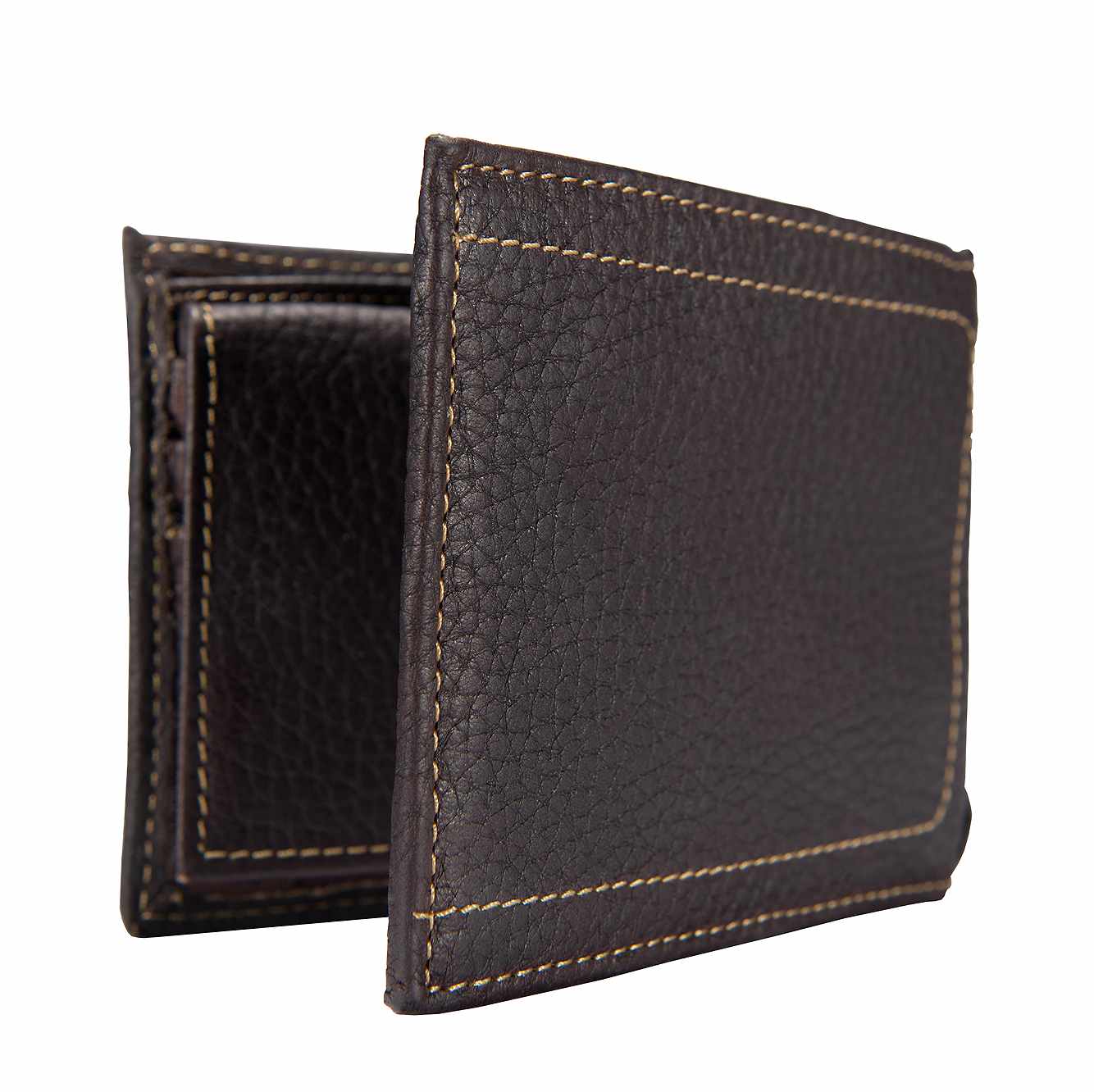 Pebble Leather Passcase Wallet