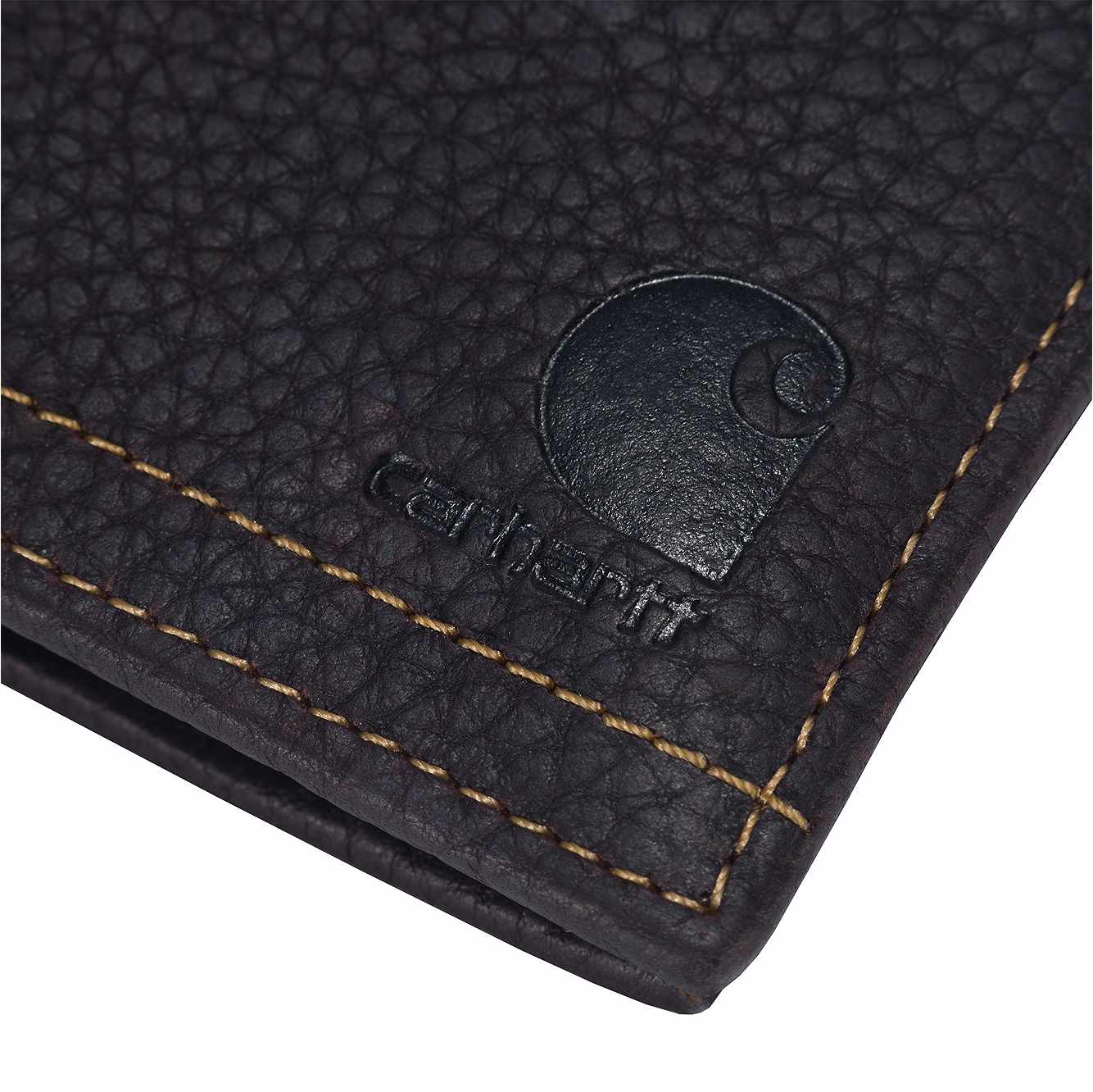 Pebble Leather Passcase Wallet
