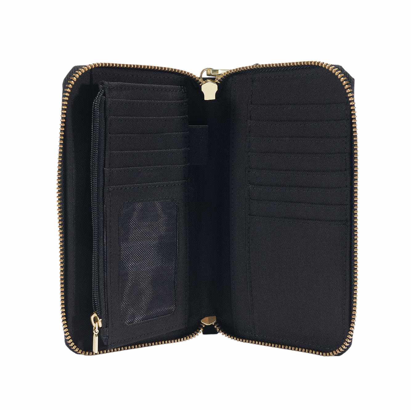 Nylon Duck Lay-Flat Clutch Wallet