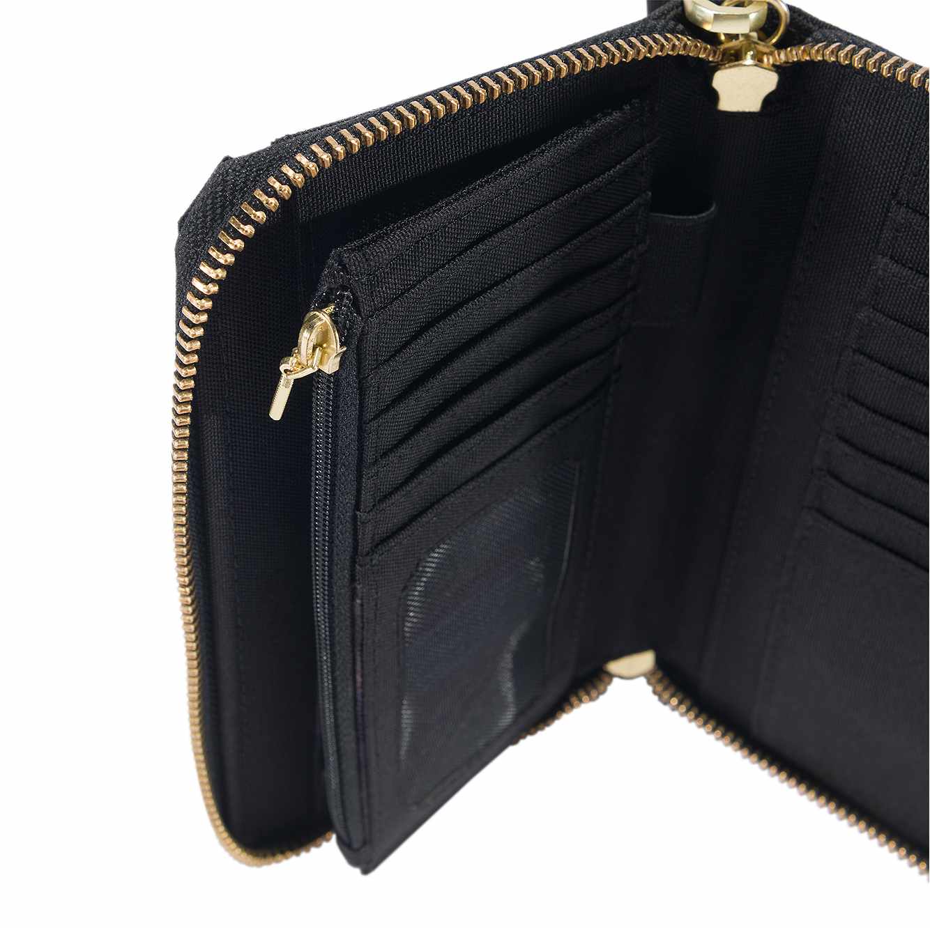 Nylon Duck Lay-Flat Clutch Wallet