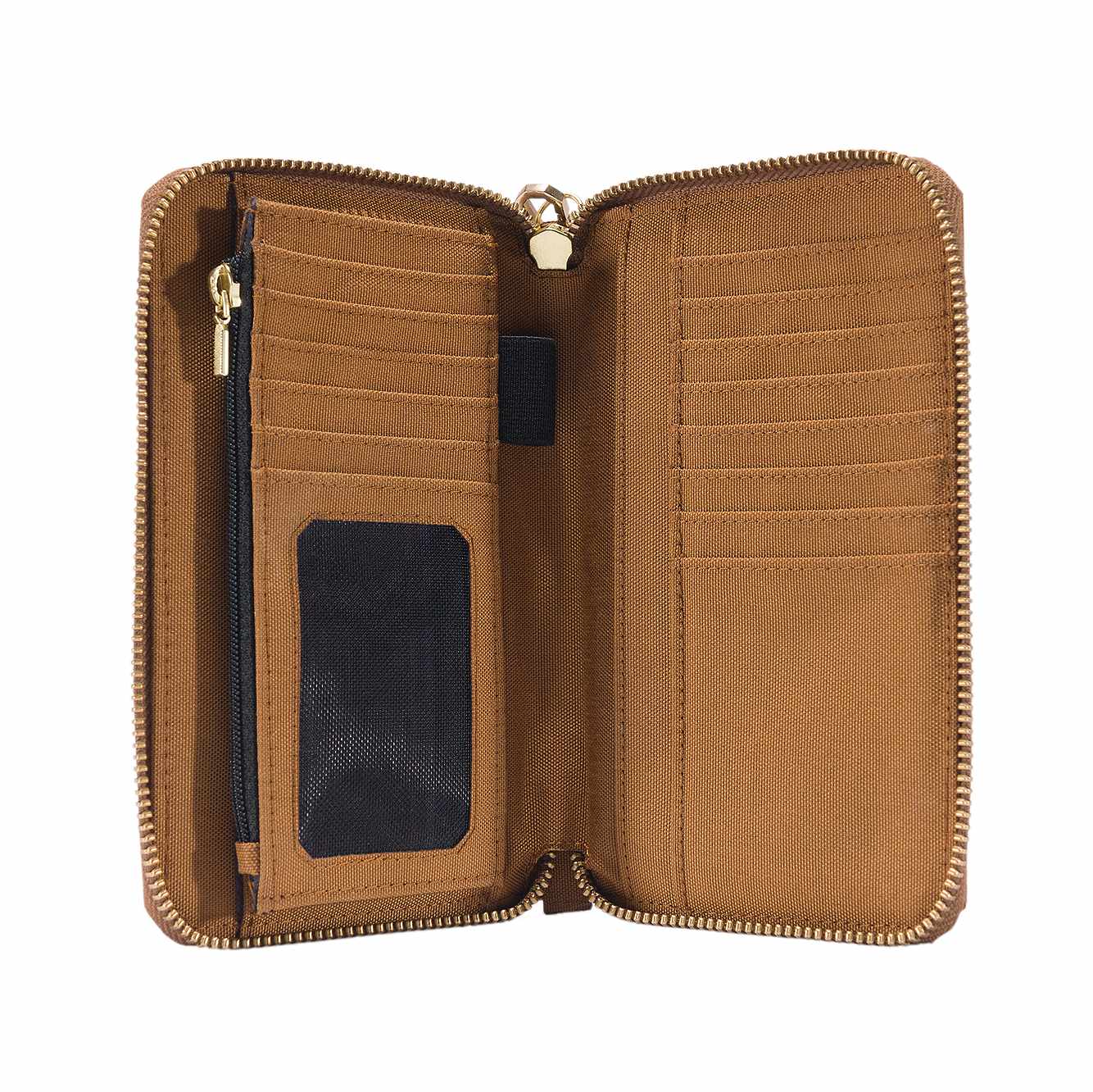 Nylon Duck Lay-Flat Clutch Wallet