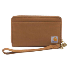 Nylon Duck Lay-Flat Clutch Wallet
