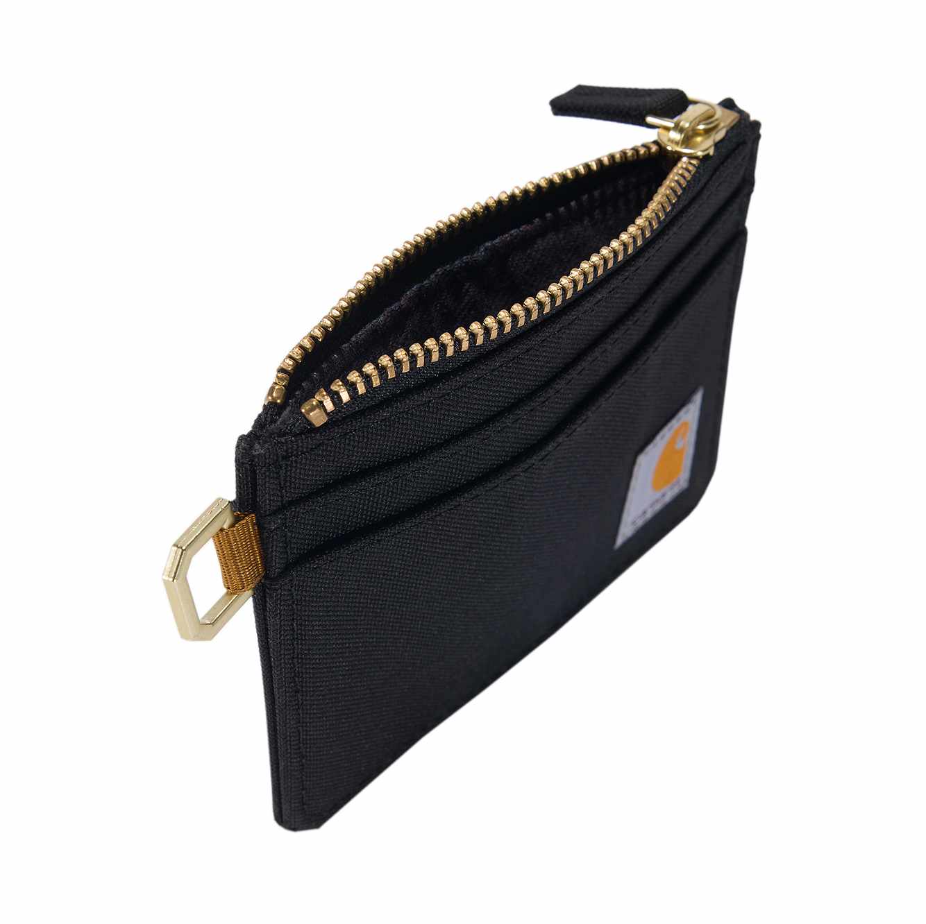 Nylon Duck Zippered Card Keeper Wallet