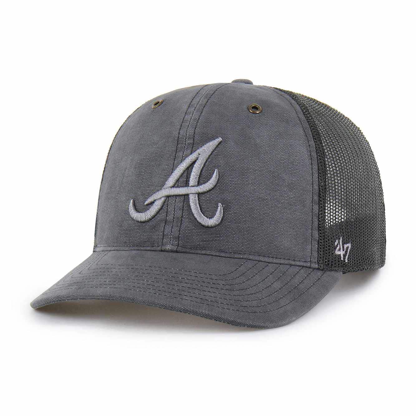 Atlanta Braves '47 Dyed Trucker Relaxed Fit