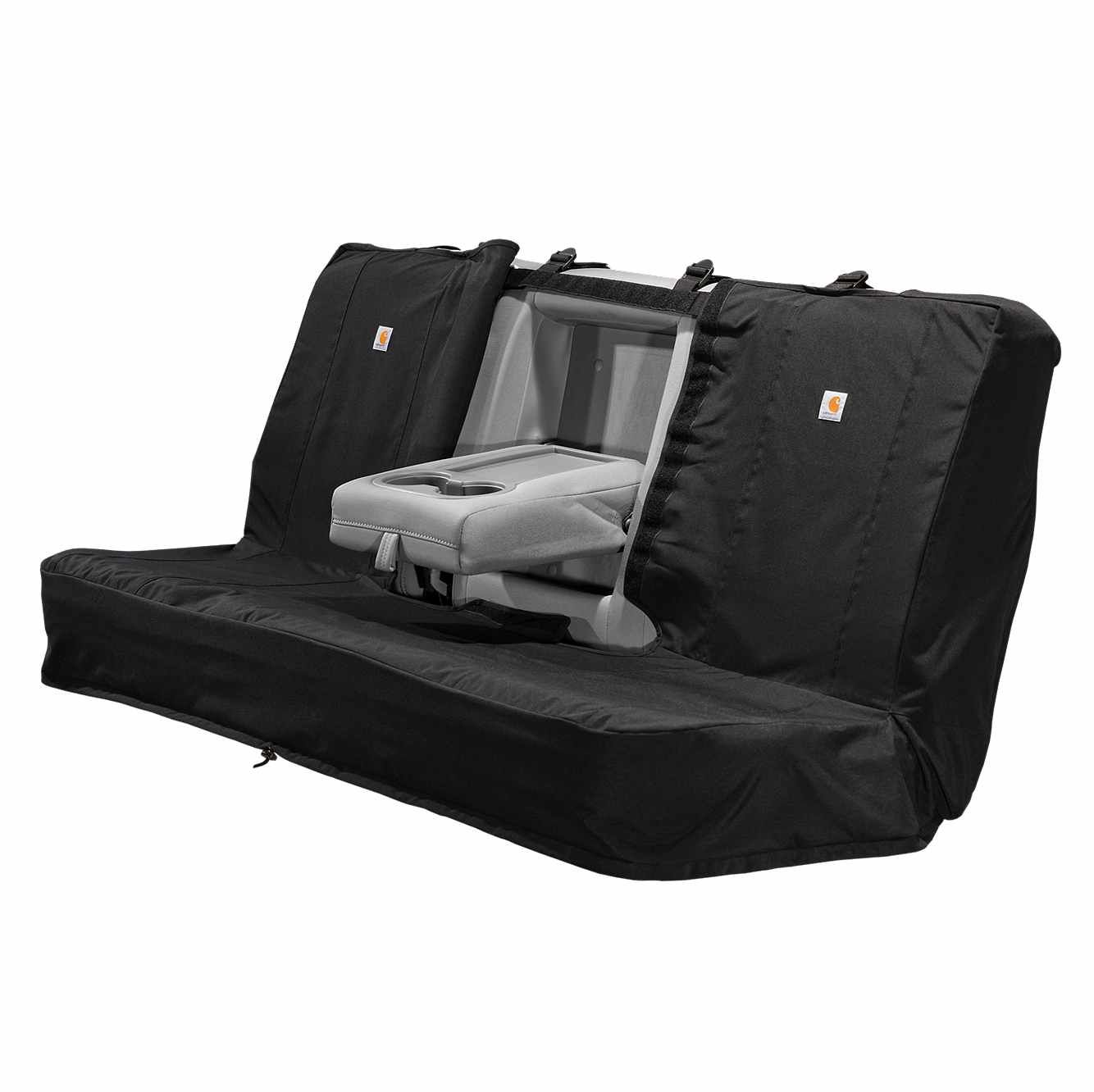 Universal Fitted Nylon Duck Full-Size Bench Seat Cover