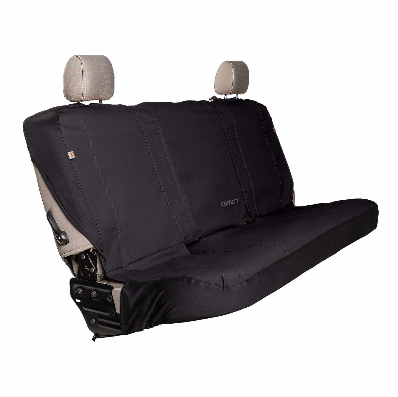 Universal Fitted Nylon Duck Full-Size Rear Bench Seat Cover