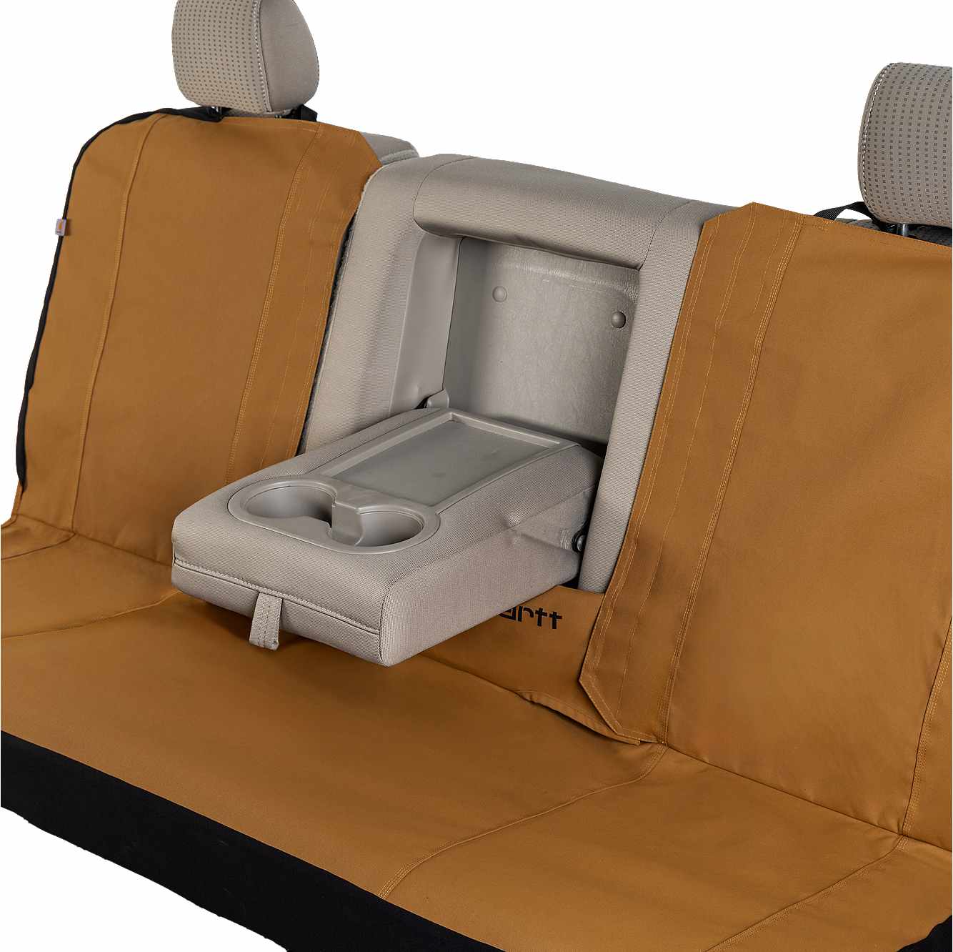 Universal Fitted Nylon Duck Full-Size Rear Bench Seat Cover