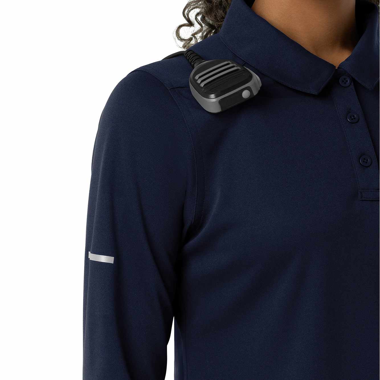 Women's Rugged Flex® RSCU Heavyweight Long Sleeve Polo Scrub Top