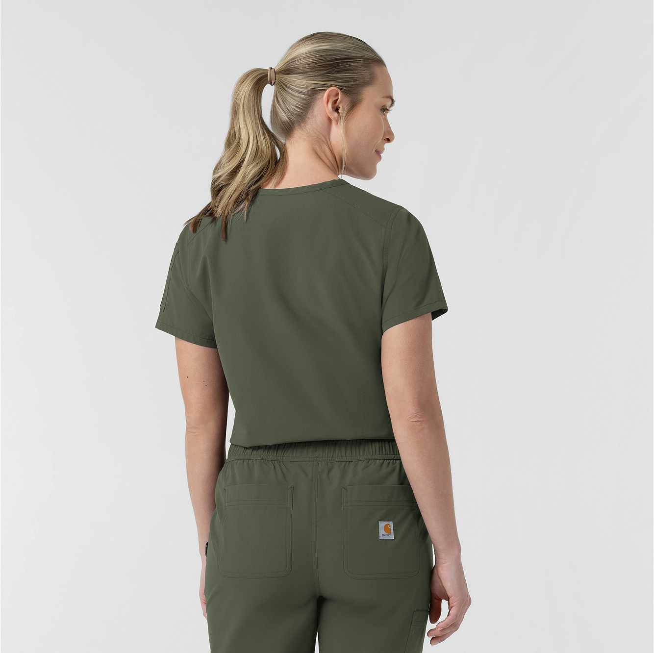 Women's Rugged Flex FLD Tuck-in Scrub Top