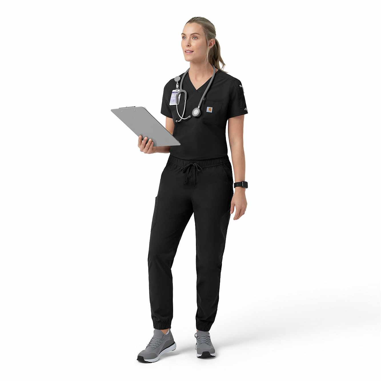 Women's Rugged Flex FLD Tuck-in Scrub Top