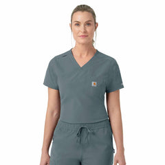 Women's Rugged Flex FLD Tuck-in Scrub Top