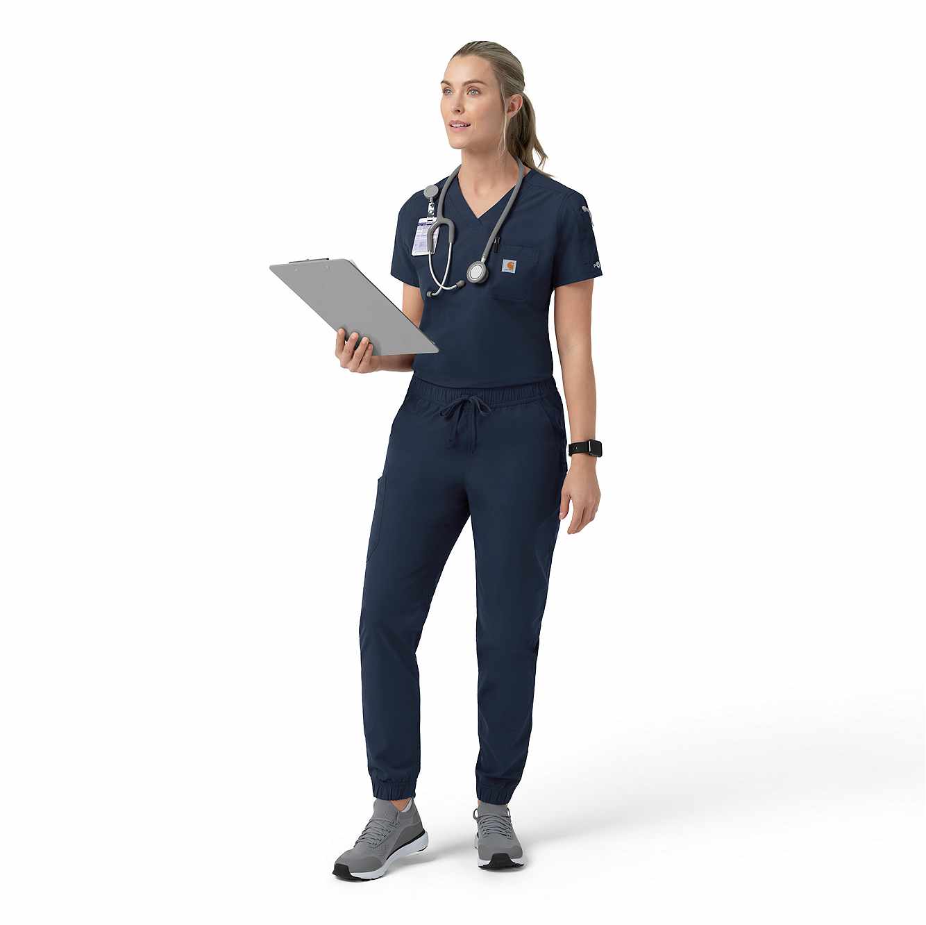 Women's Rugged Flex FLD Tuck-in Scrub Top