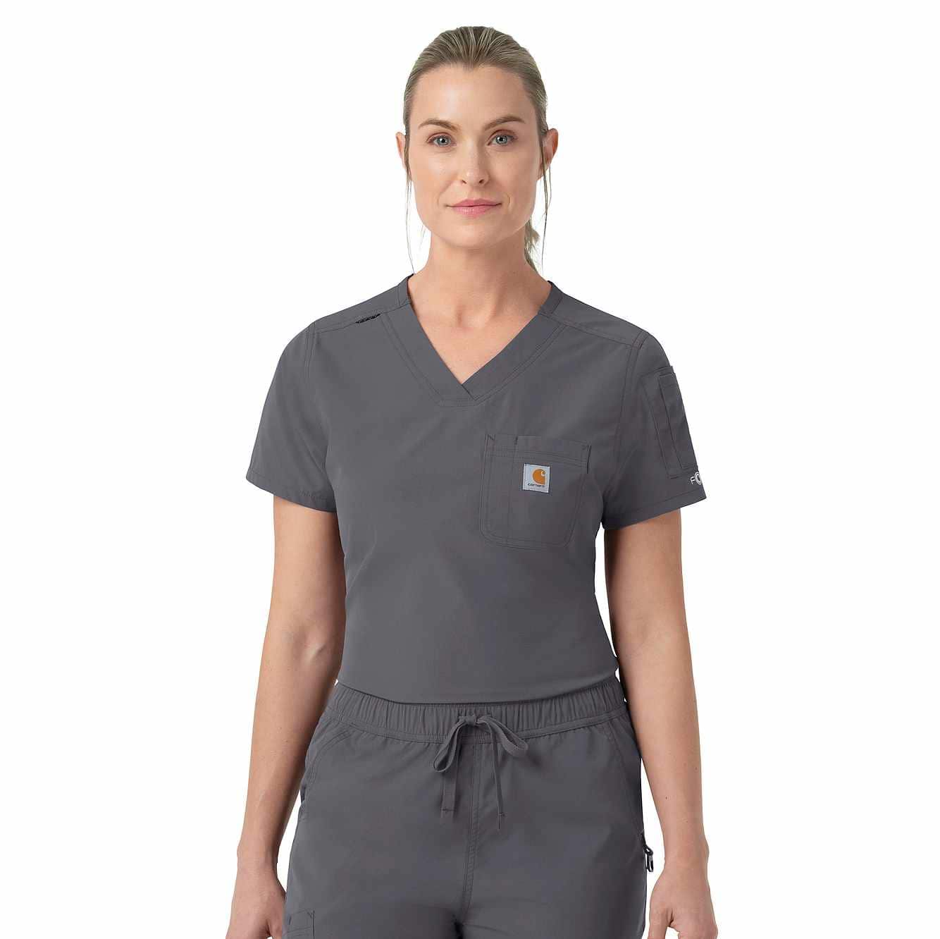 Women's Rugged Flex FLD Tuck-in Scrub Top