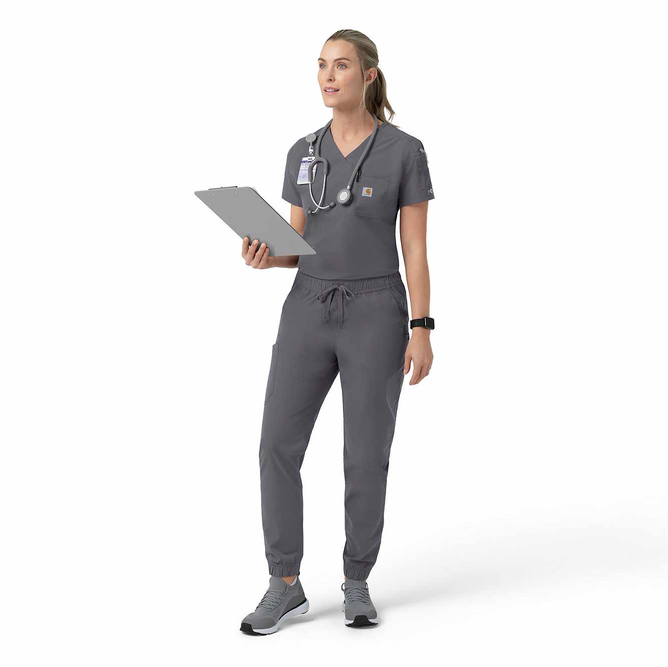 Women's Rugged Flex FLD Tuck-in Scrub Top
