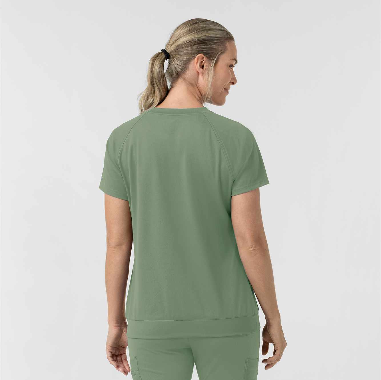 Women's Force Cross-Flex Knit Crew Neck Scrub Top