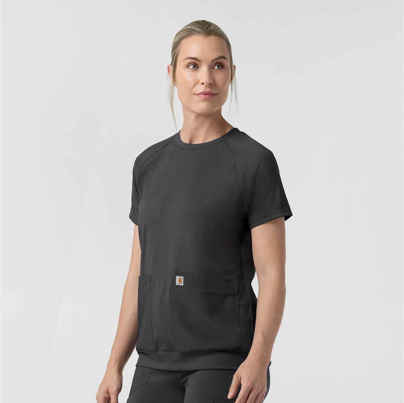 Women's Force Cross-Flex Knit Crew Neck Scrub Top