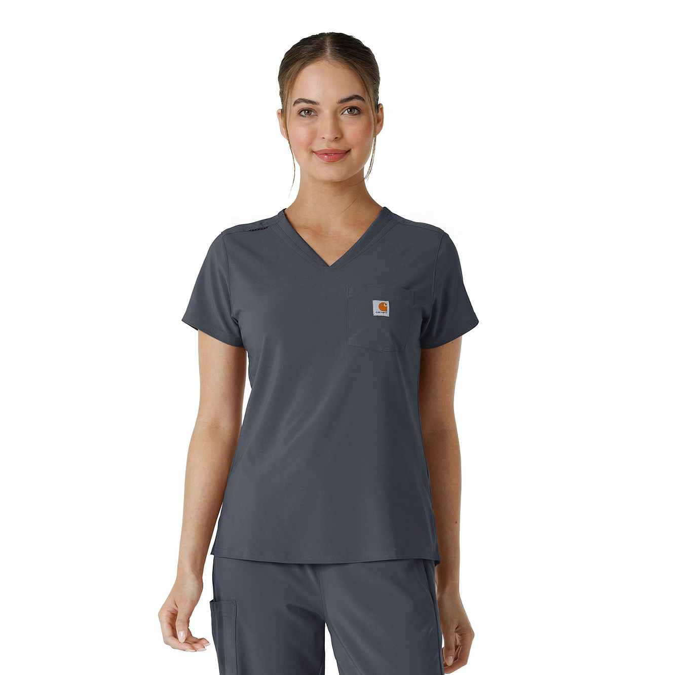 Women's Force Cross-Flex  Tuck-In Scrub Top