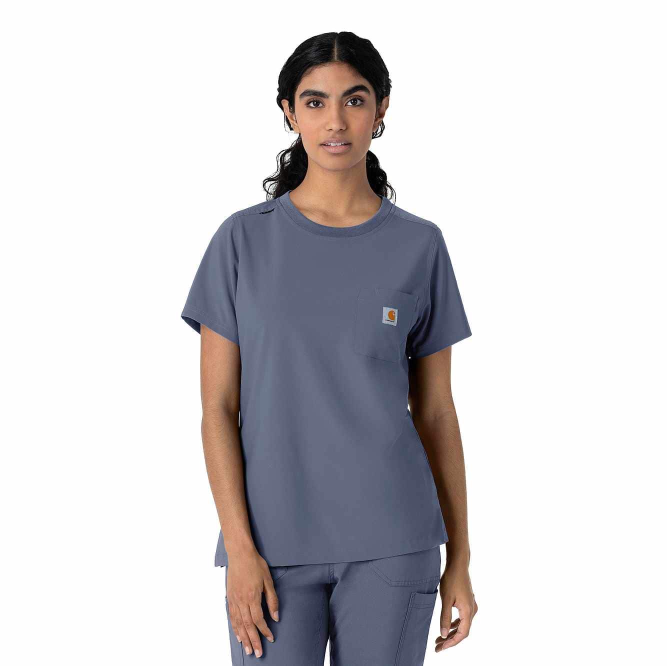 Women's Force Cross-Flex Crew Neck Scrub Top