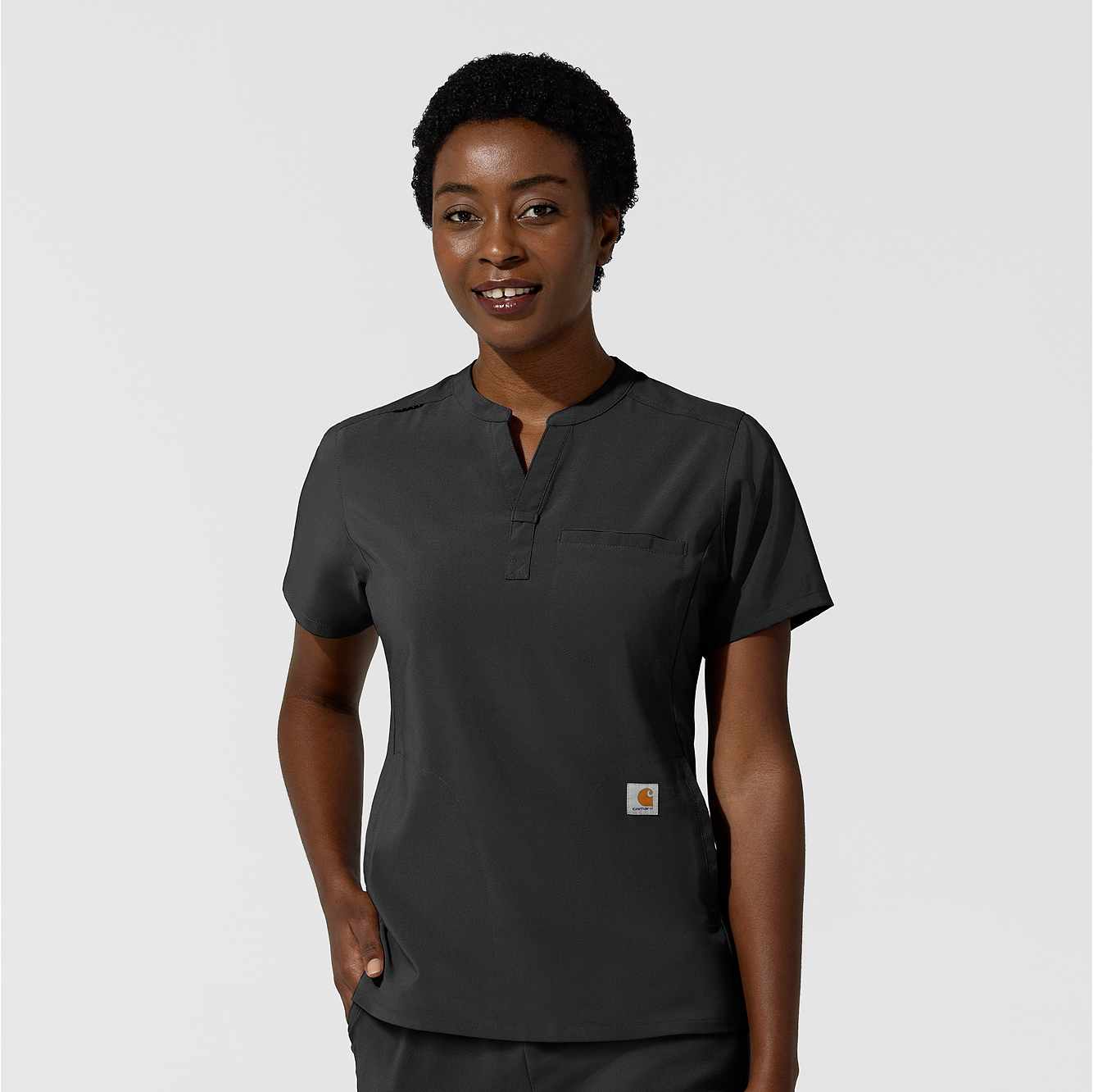 Women's Force Cross-Flex Chest Pocket Scrub Top