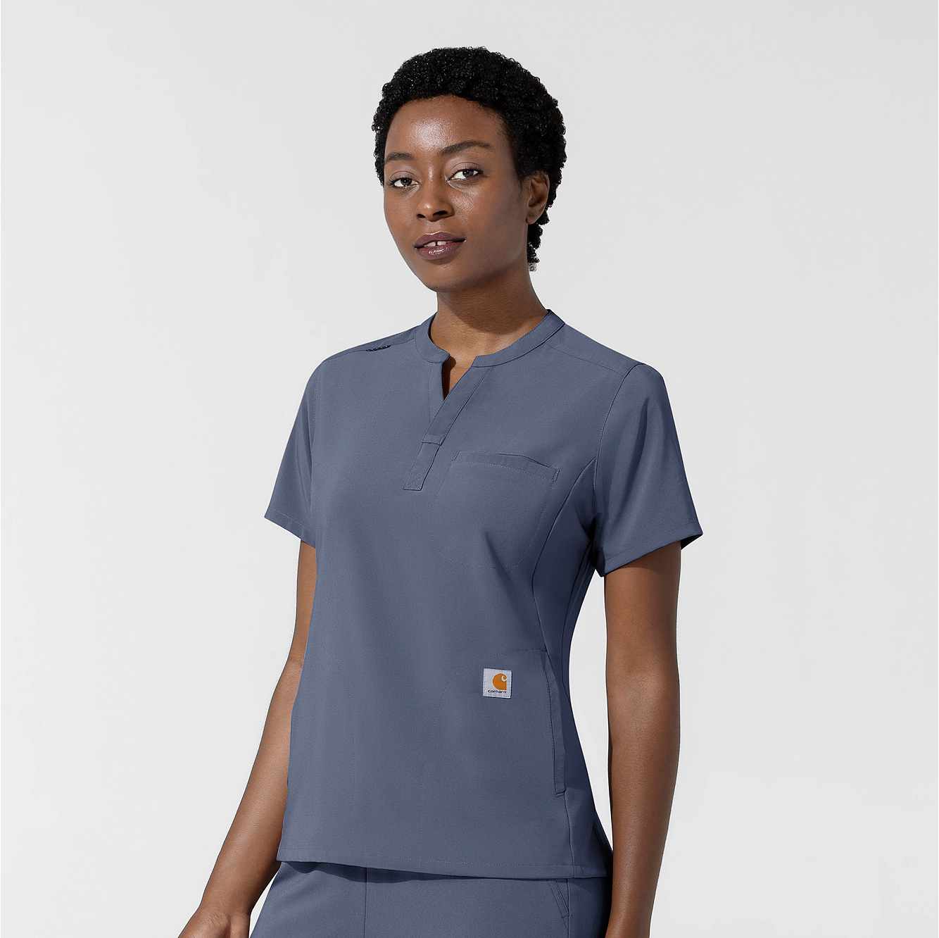 Women's Force Cross-Flex Chest Pocket Scrub Top