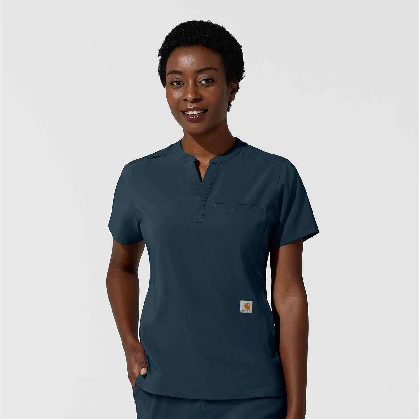 Women's Force Cross-Flex Chest Pocket Scrub Top