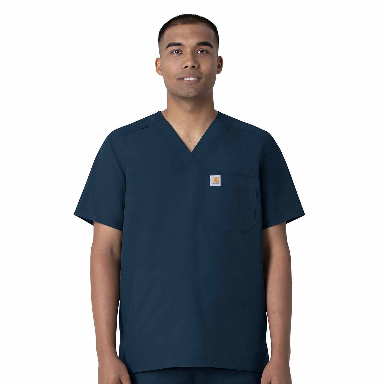 Force Essentials V-Neck Shirttail Scrub Top