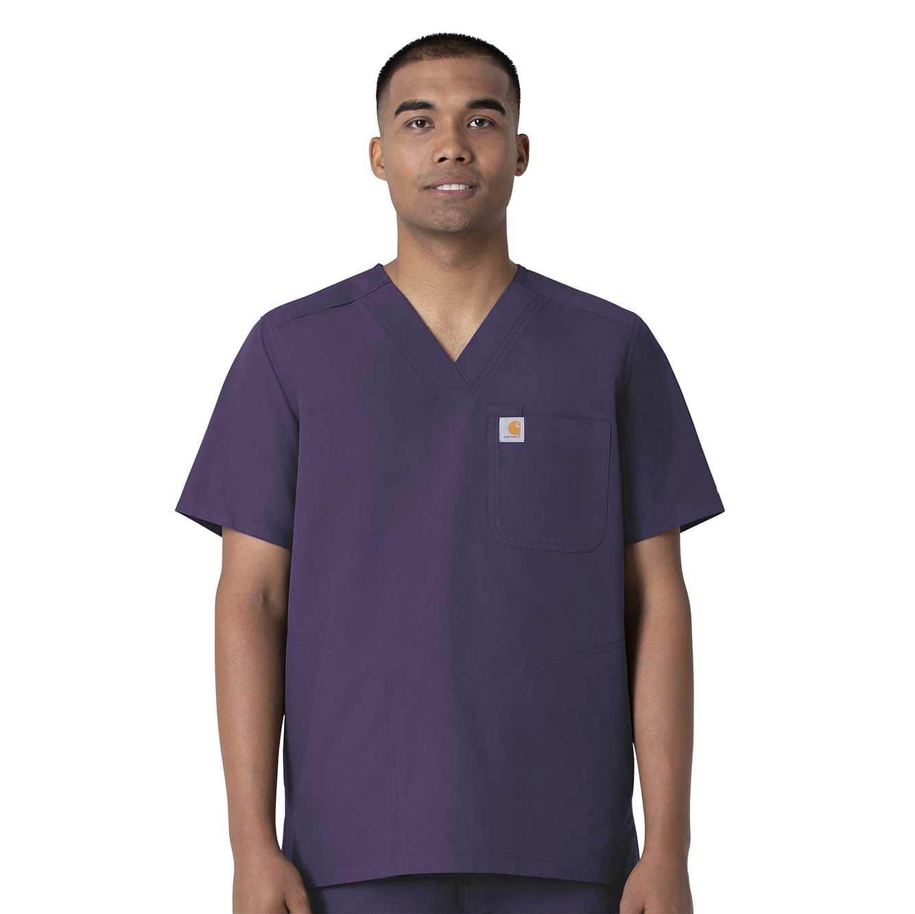 Force Essentials V-Neck Shirttail Scrub Top