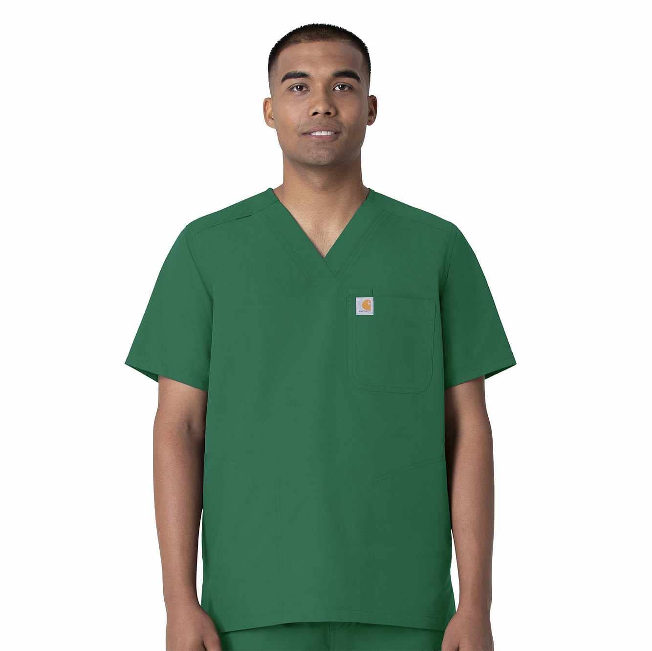 Force Essentials V-Neck Shirttail Scrub Top