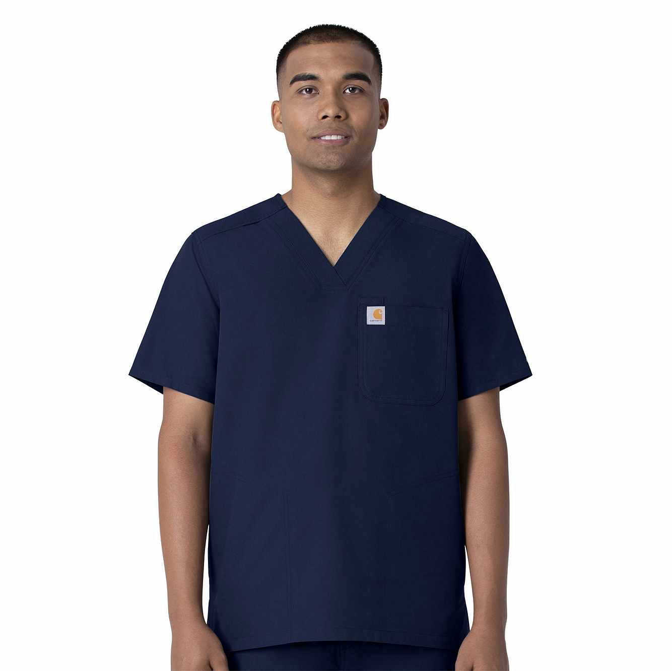 Force Essentials V-Neck Shirttail Scrub Top