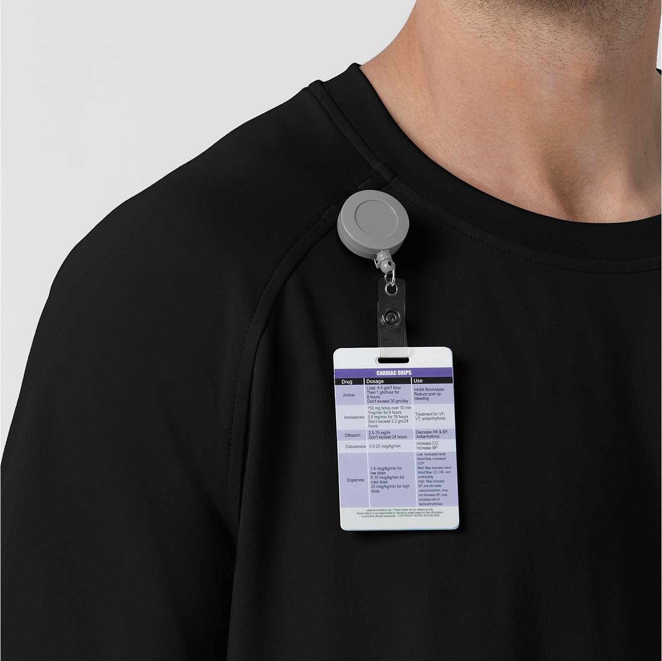 Force Cross-Flex Knit Crew Neck Scrub Top