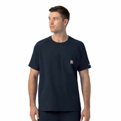 Force Cross-Flex Knit Crew Neck Scrub Top
