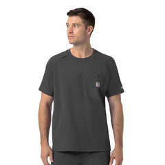 Force Cross-Flex Knit Crew Neck Scrub Top