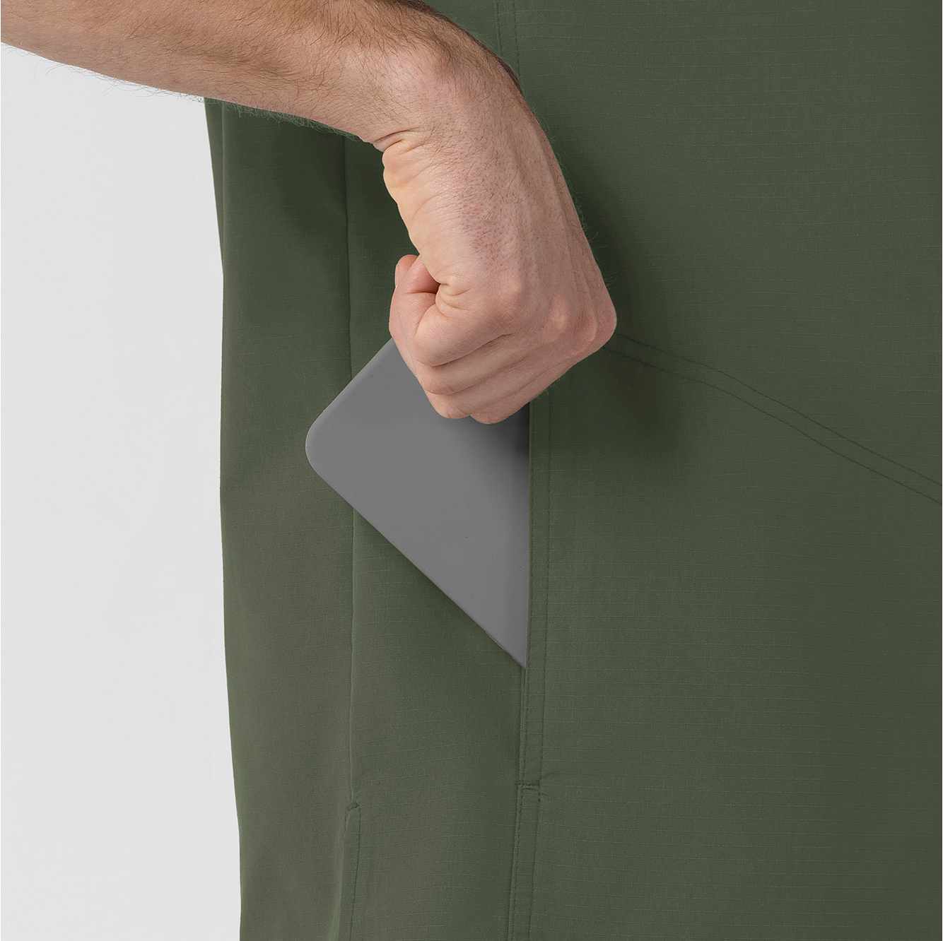Rugged Flex FLD Ripstop V-Neck Scrub Top