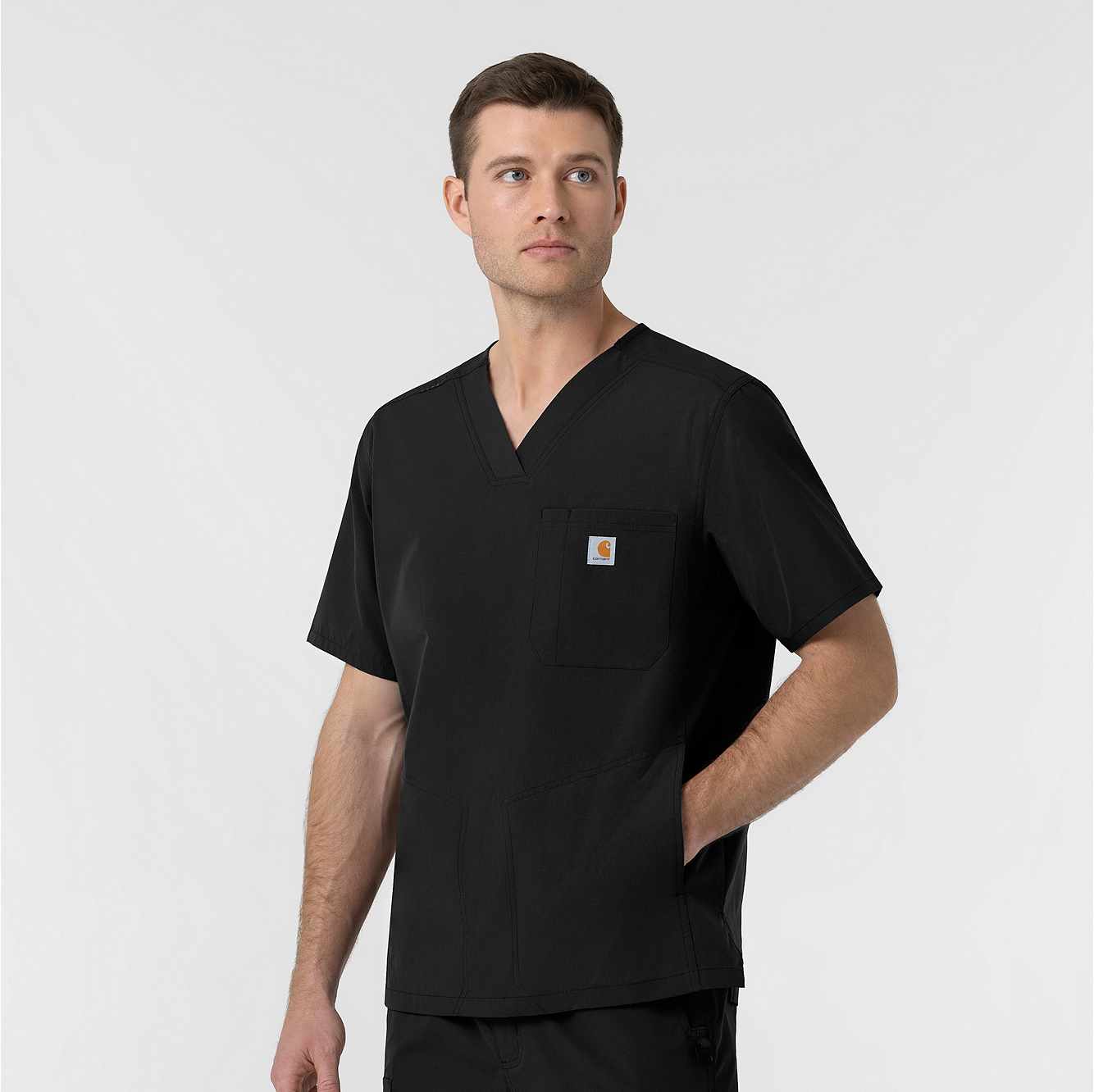 Rugged Flex FLD Ripstop V-Neck Scrub Top