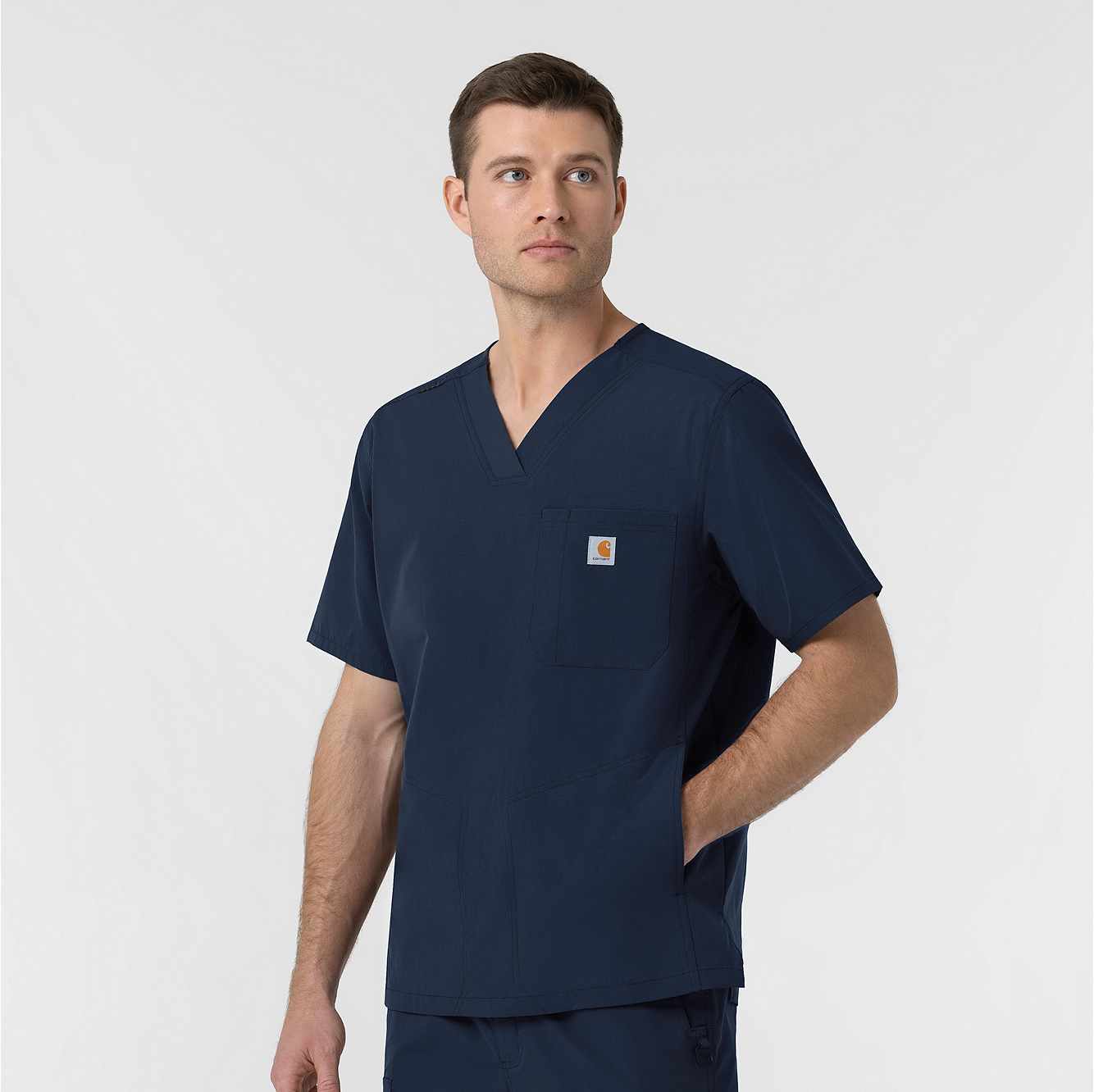 Rugged Flex FLD Ripstop V-Neck Scrub Top