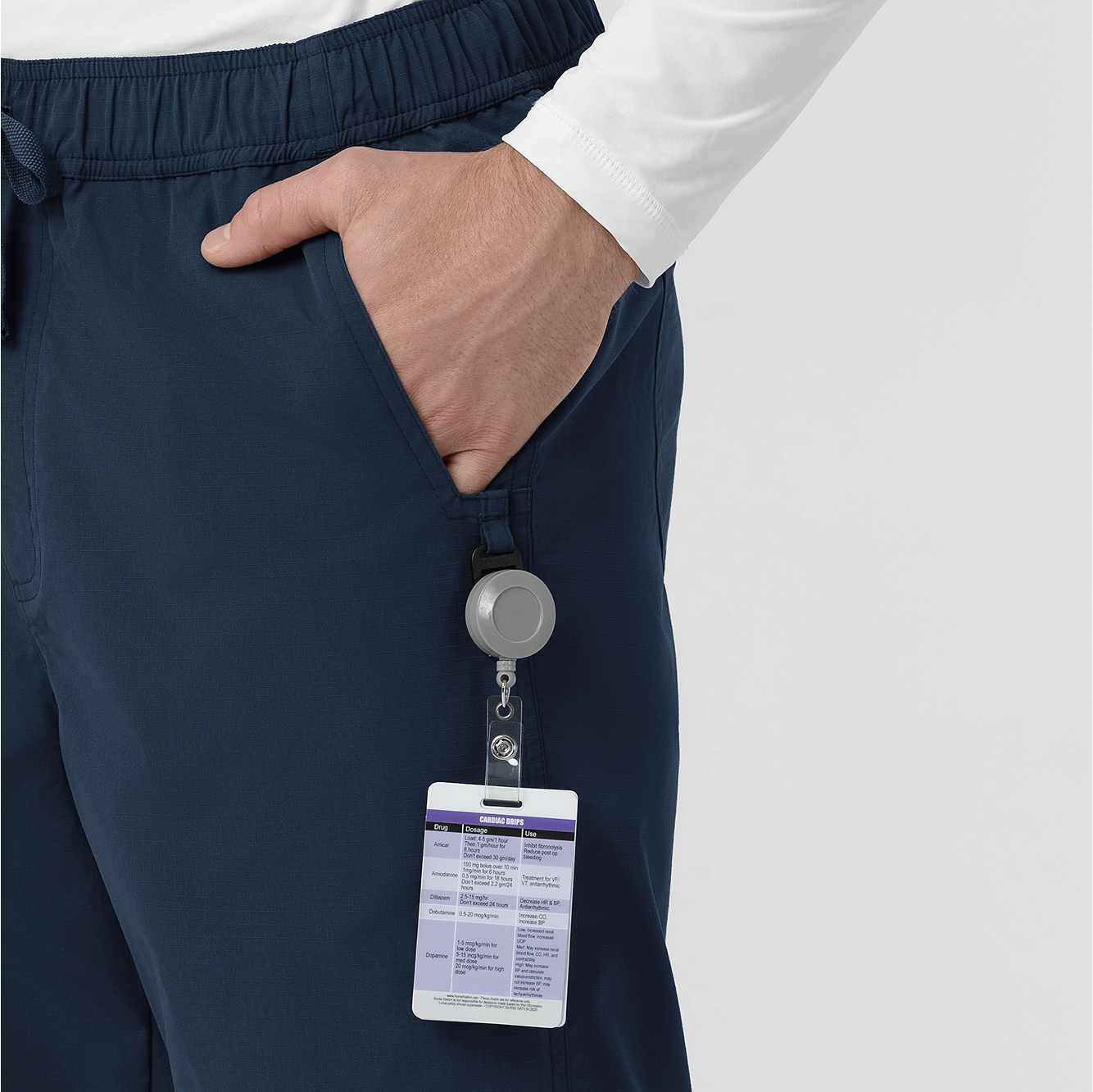 Rugged Flex® FLD Ripstop Straight Leg Cargo Scrub Pant
