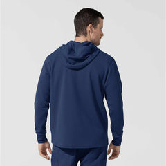 Layers Quarter Zip Waffle Hoodie