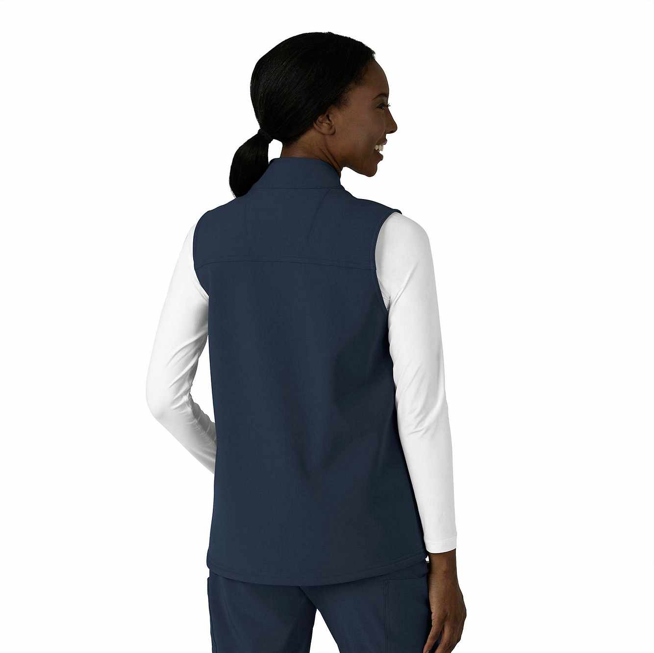 Women's Rugged Flex® Bonded Fleece Scrub Vest