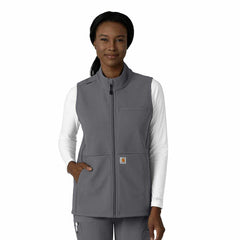 Women's Rugged Flex® Bonded Fleece Scrub Vest