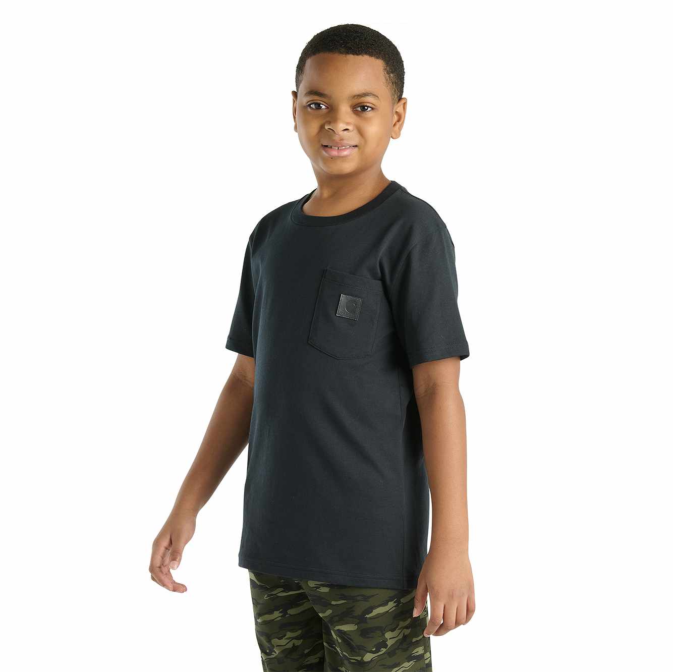 Kids' Short Sleeve Tonal Pocket T-Shirt (Toddler/Child/Youth)