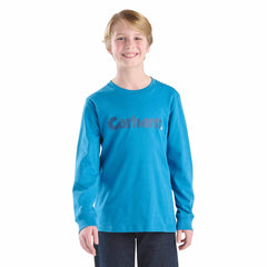 Boys' Long Sleeve Logo T-Shirt (Toddler/Child/Youth)