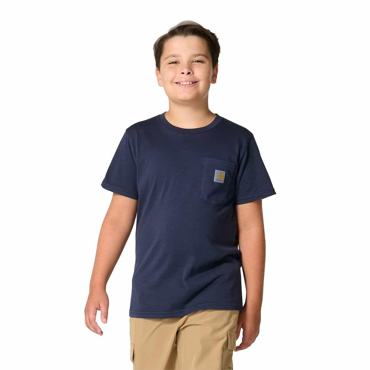 Kids' Short Sleeve Garment Dye Pocket Tee (Child/Toddler/Youth)