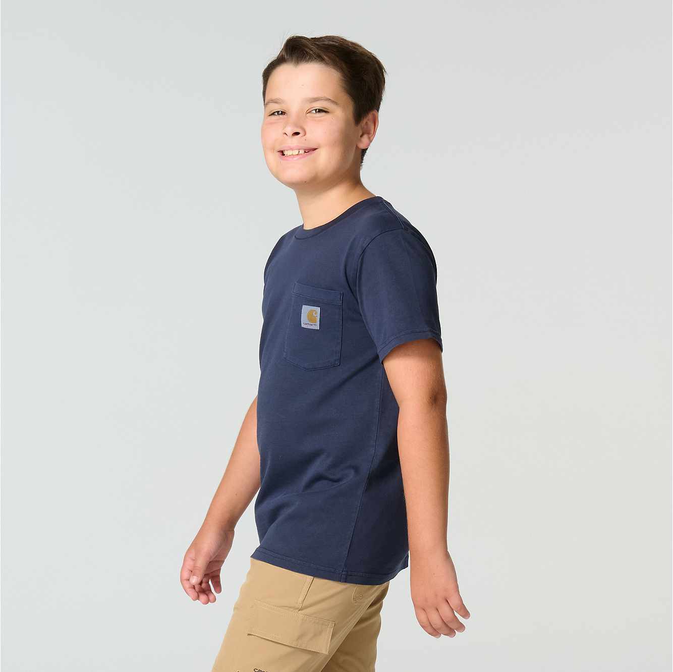 Kids' Short Sleeve Garment Dye Pocket Tee (Child/Toddler/Youth)