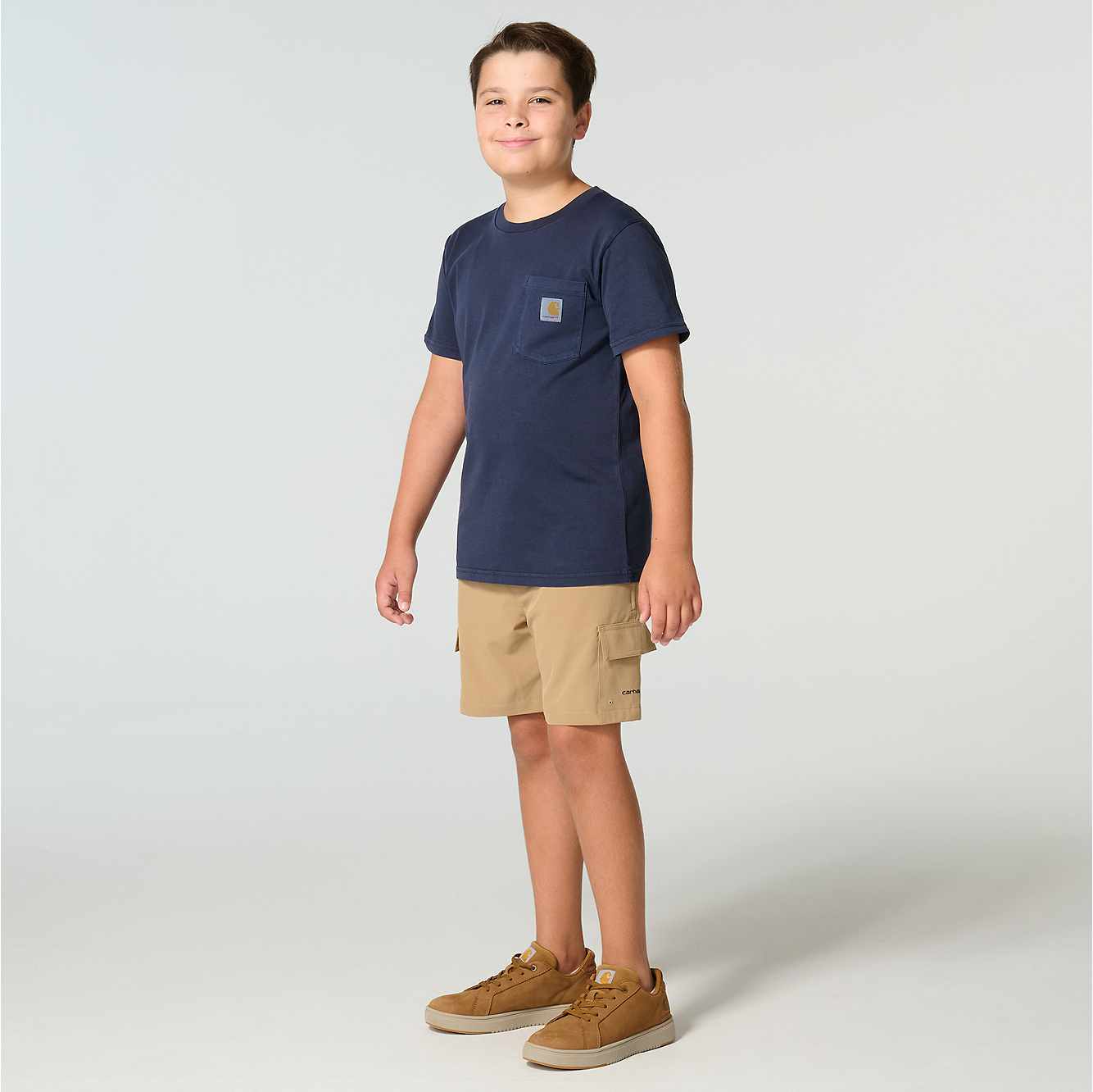 Kids' Short Sleeve Garment Dye Pocket Tee (Child/Toddler/Youth)
