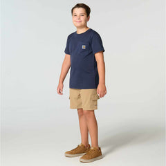 Kids' Short Sleeve Garment Dye Pocket Tee (Child/Toddler/Youth)