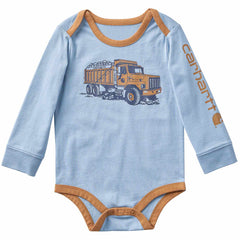 Boys' Long Sleeve Dump Truck Bodysuit (Baby)