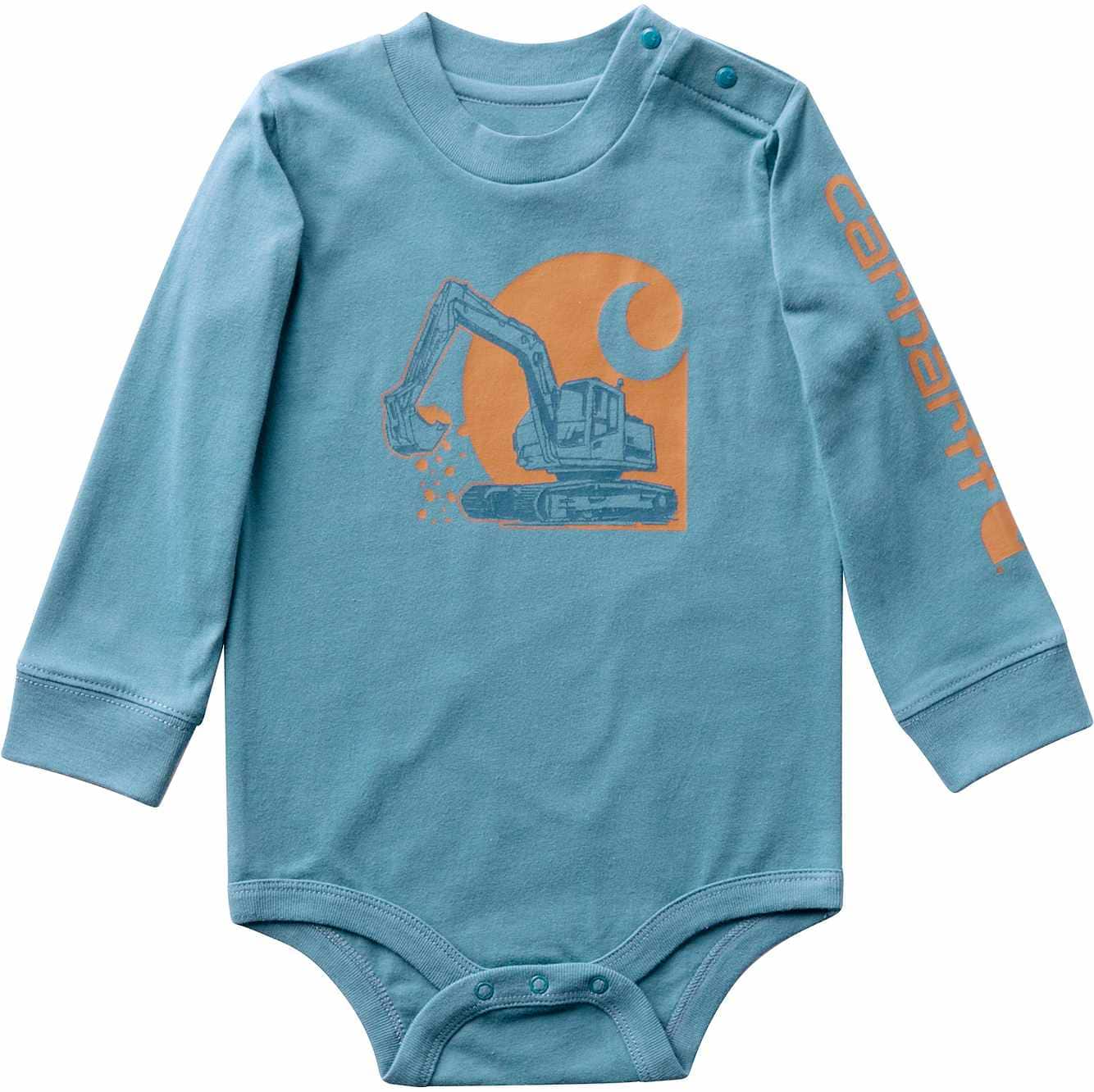 Boys' Long Sleeve Construction Bodysuit (Baby)