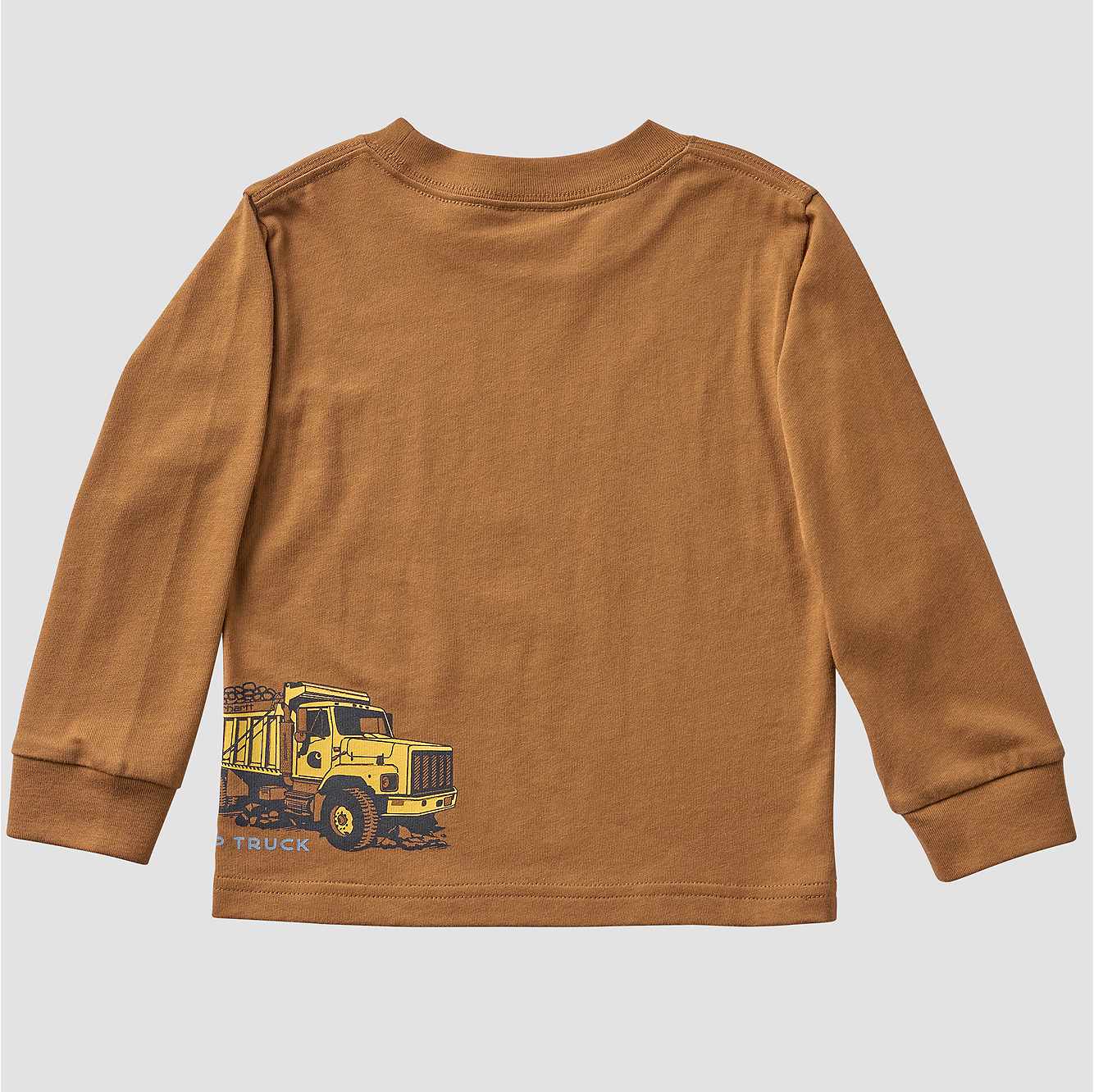Boys' Long Sleeve Construction Vehicle T-Shirt (Toddler/Child)