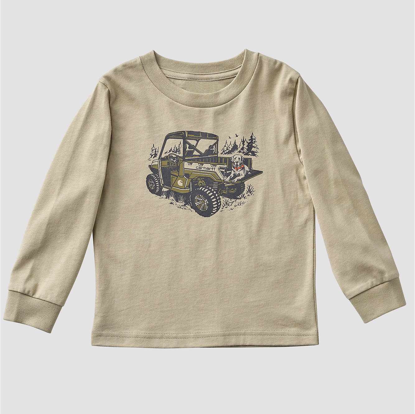 Boys' Long Sleeve Vehicle T-Shirt (Toddler/Child)
