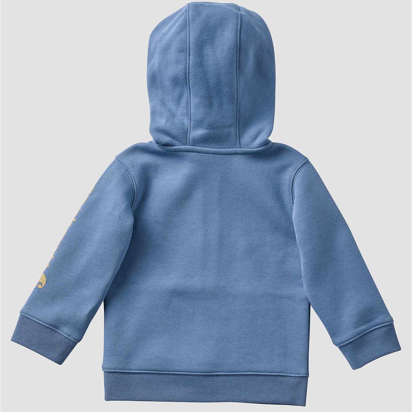 Boys' Long Sleeve Half-Zip Hooded Logo Sweatshirt (Baby/Toddler)